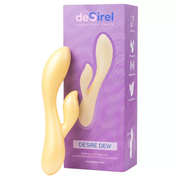 Desirel Desire Dew - Intelligenter Klitoris-Vibrator mit Arm (Gelb)