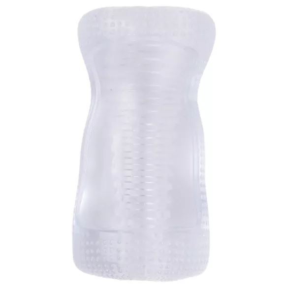 Desirel Vertigo - Masturbator mit gerippter Innenstruktur (transparent)