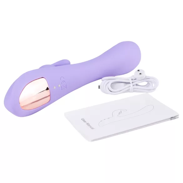 Desirel Hop & Buzz Bunny - Häschen Klitoris-Vibrator mit Arm (Lila)