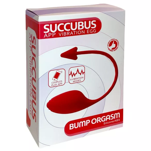 Funny Me - intelligentes Vibro-Ei mit Teufelszinken (rot)