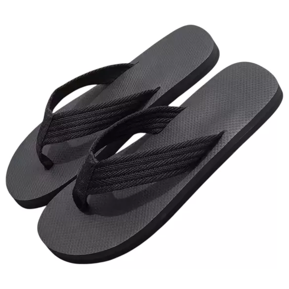 Flip-Flops mit Penis-Muster - Schwarz