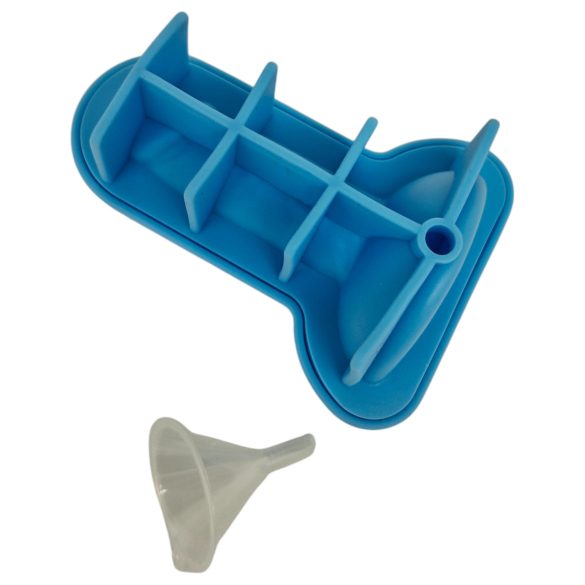 Penis-Eiswürfelform (Blau)