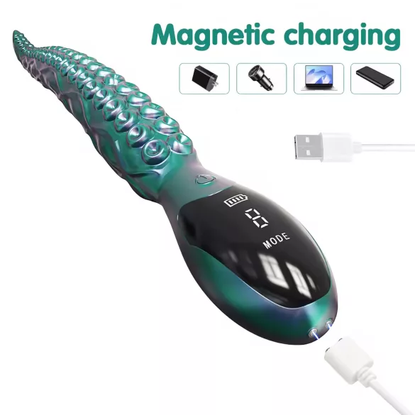 Monster Fuck - Tintenfisch-Arm Vibrator (grün)