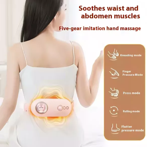 HappyPet Komfort - Menstruationsmassagegürtel (weiß)