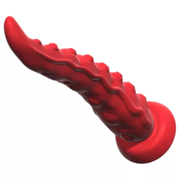 Roter ferngesteuerter Saugnapf-Oktopus-Vibrator