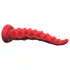 Roter ferngesteuerter Saugnapf-Oktopus-Vibrator