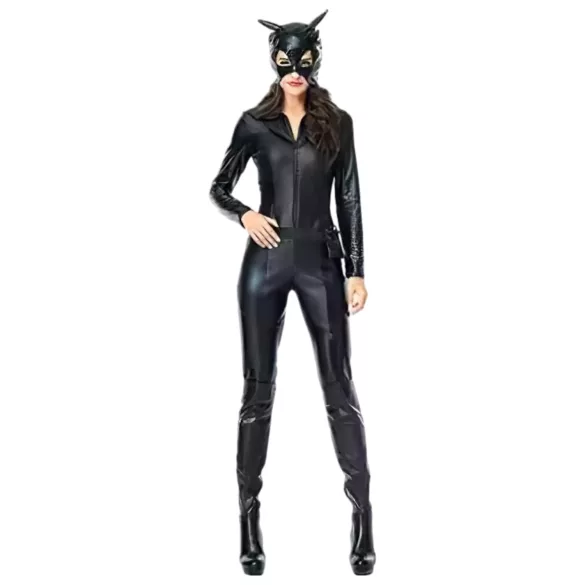 Katzenfrau Kostüm - Schwarz