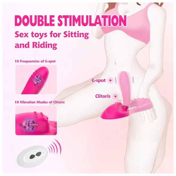 Mroow - flexibler Vibratorkissen (rosa)