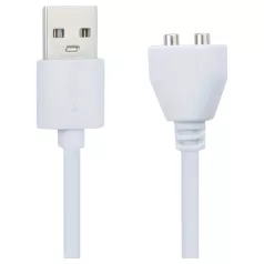   Pleasure Charge Pantyrebel - magnetisches USB-Ladekabel (weiß)