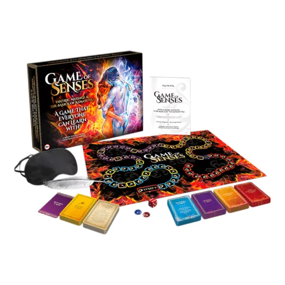 Spiel der Sinne - Erotikspiel für Erwachsene (Englisch)