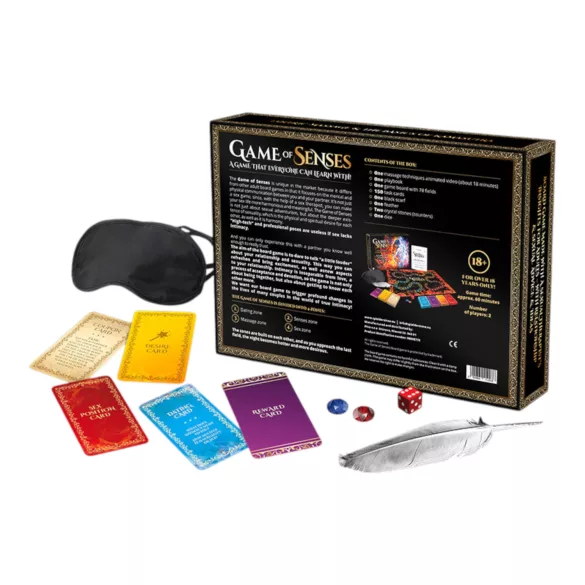 Spiel der Sinne - Erotikspiel für Erwachsene (Englisch)