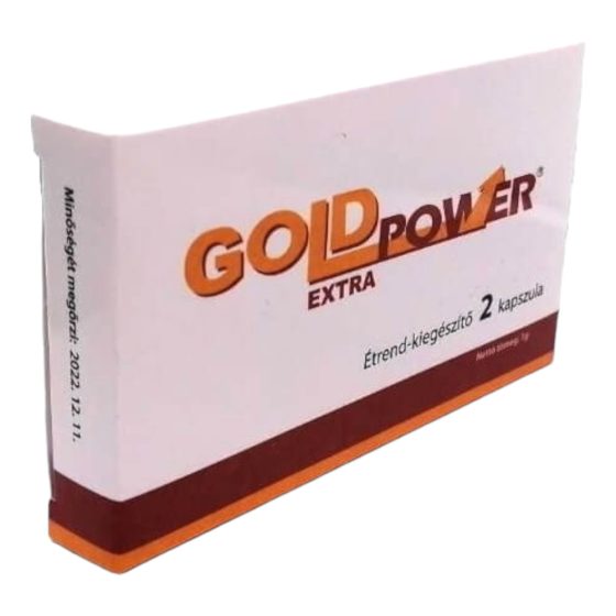 Gold Power - Nahrungsergänzungskapsel für Männer (2 Stück)