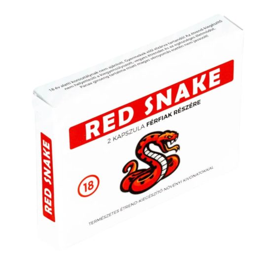Rote Schlange - Nahrungsergänzungsmittel Kapsel für Männer (2 Stück)