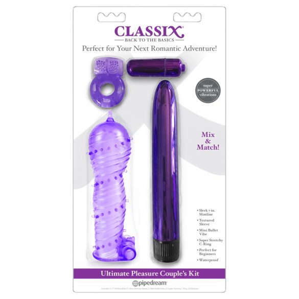 Classix - Vibrator-Set für Paare (Lila)