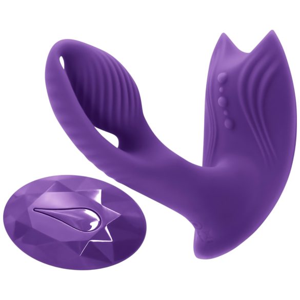 Inya Bump-N-Grind: Funk & Wärme 2in1 Klitoris-Vibrator (Lila)