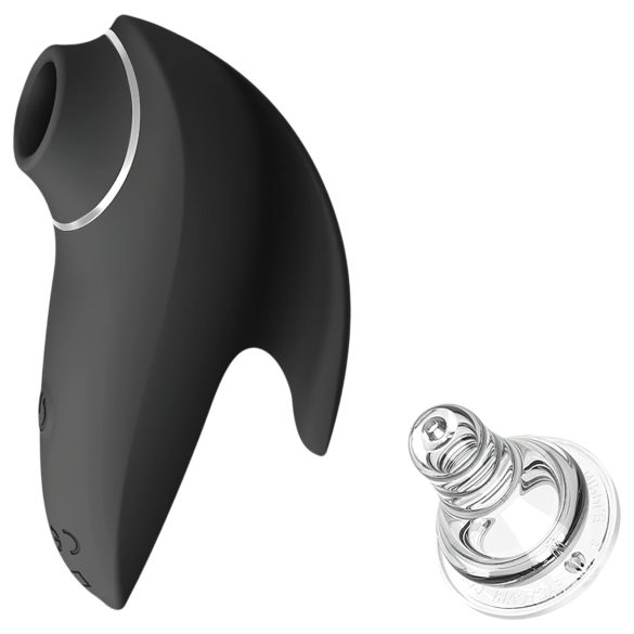 AlvUp - Luftwellen-Kitzlergerät Vibrator (schwarz)