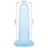 Addiction Cocktails - Saugfuß-Dildo (Blau)