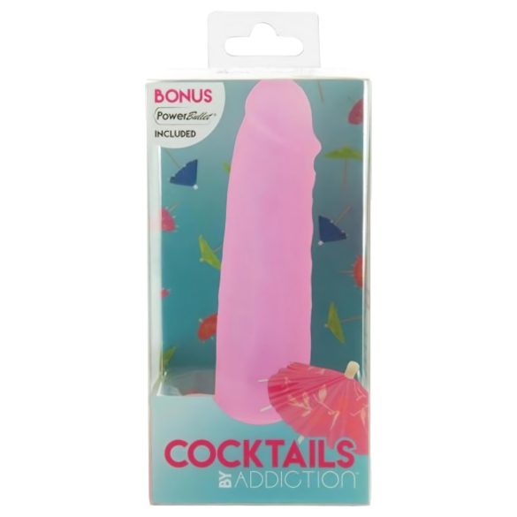 Addiction Coctails - Saugfuß Dildo (pink)