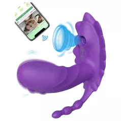 AlvUp - tragbarer app-gesteuerter Auflegevibrator (lila)