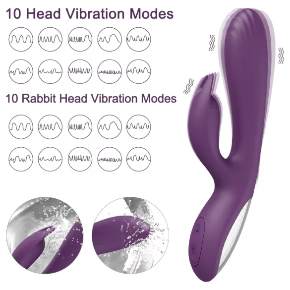 AlvUp - Häschen G-Punkt Vibrator (Lila)