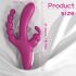 Sex HD Joker - Akku & wasserdichter Dreifach-Vibrator (Lila)