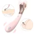 Sex HD - Wiederaufladbarer, wasserdichter Vibrator & Stimulationsrad (pink)