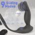 Sex HD Virgil: Penis- & Hodenring Prostata-Vibrator (schwarz)