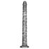 Lovetoy King Size - extra großer Vibrator - 40,5 cm (grau)