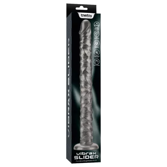 Lovetoy King Sized - extra großer Vibrator - 40,5 cm (grau)
