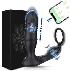   AlvUp - Intelligenter Prostata-Vibrator mit Penisring (schwarz)