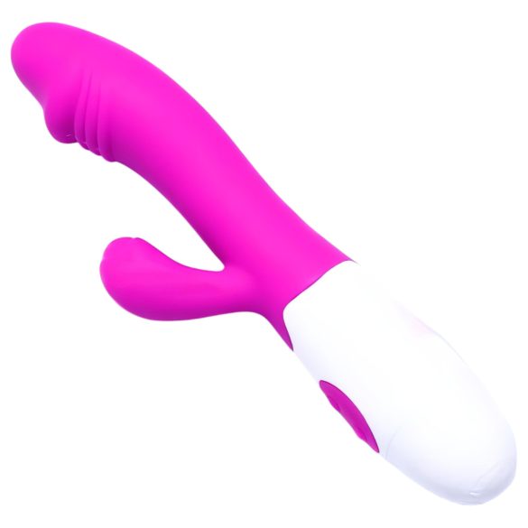 Pretty Love Snappy - Wasserdichter G-Punkt Vibrator mit Clitoral-Arm (lila)