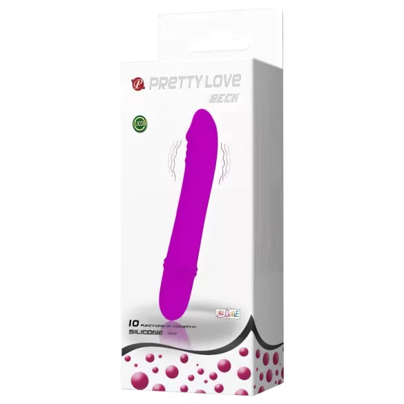 Pretty Love Beck - wasserdichter G-Punkt Vibrator (Pink)