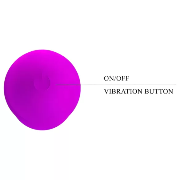 Pretty Love Beck - wasserdichter G-Punkt Vibrator (Pink)