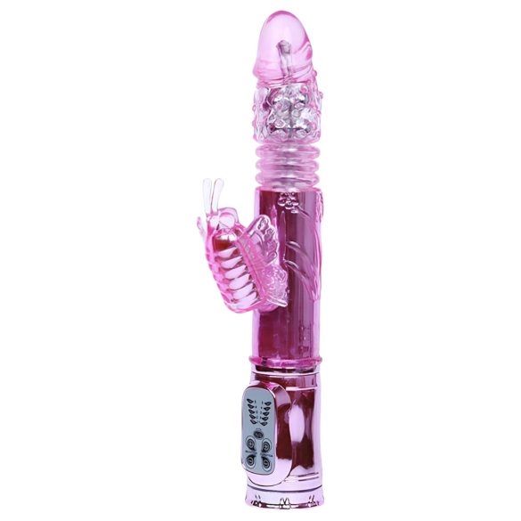 Baile - Schmetterlingsvibrator mit Klitorisarm (pink)