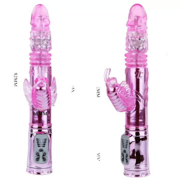 Baile - Schmetterling- und Klitoris-Vibrator (pink)