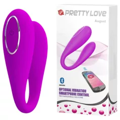 Pretty Love August - Akku G-Punkt & Klitorisvibrator (pink)