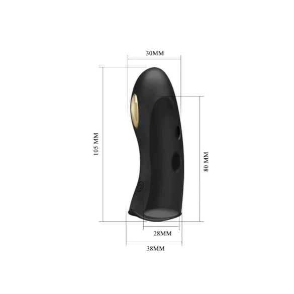 Pretty Love Marico - Elektro-Stimulationsfinger-Vibrator (Schwarz)