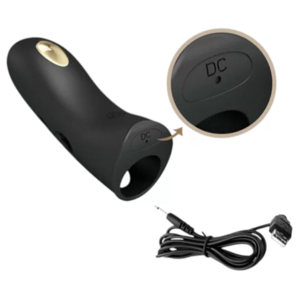 Pretty Love Marico - Elektro-Stimulationsfinger-Vibrator (Schwarz)