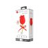 Pretty Love Rose Lover - 2in1 Zungen-Vibrator (rot)