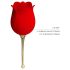 Pretty Love Rose Lover - 2in1 Zungen-Vibrator (rot)