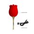 Pretty Love Rose Lover - 2in1 Zungen-Vibrator (rot)