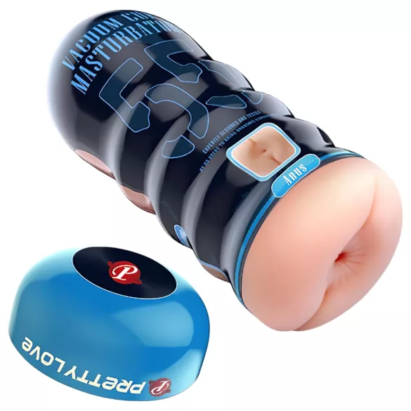 Pretty Love Vacuum Cup - realistische Masturbator (natur)