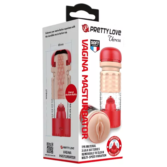 Pretty Love Emily - Masturbator mit roter Liebesmöse