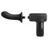 Pretty Love Dj Doctor - Stoßpistolen-Vibrator für Damen (Schwarz)