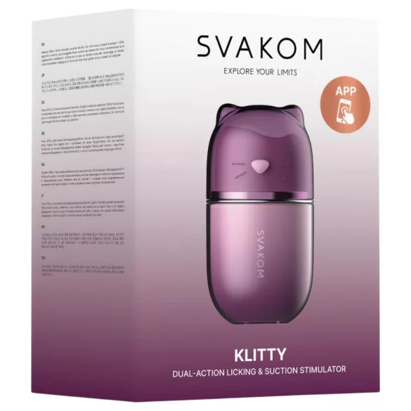 Svakom Klitty - Leck-Vibrator (lila)