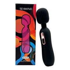   Seawind Myron - aufladbarer, erwärmender Massage-Vibrator (schwarz)