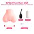 Vibeconnect - Intelligenter Torso-Masturbator (natur)