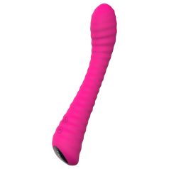   Sex HD Sunshine - Wiederaufladbarer Rillen-G-Punkt-Vibrator (pink)