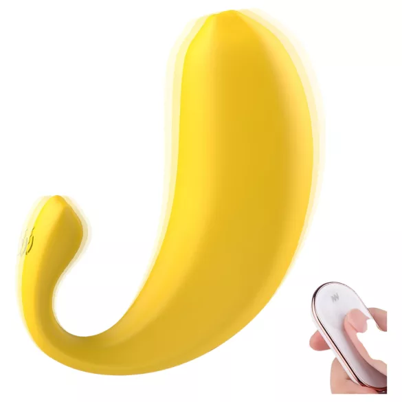 Sex HD - Smartes, bananenförmiges Vibroei (Gelb)