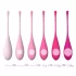 Sex HD Eier - 6er Set Liebeskugeln (pink)